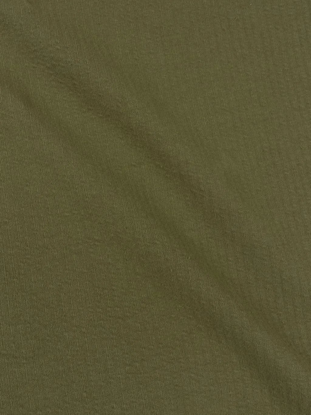 Loop & Weft Double Face Jacquard Henley Thermal Army Olive