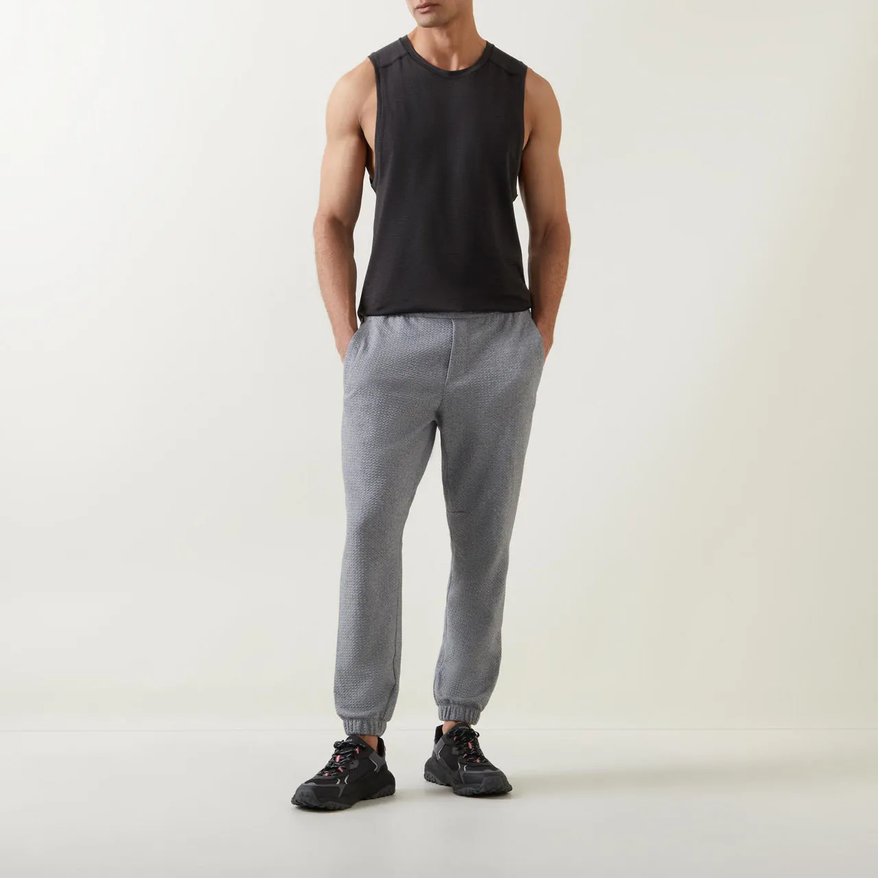 LULULEMON Textured Joggers - Grey