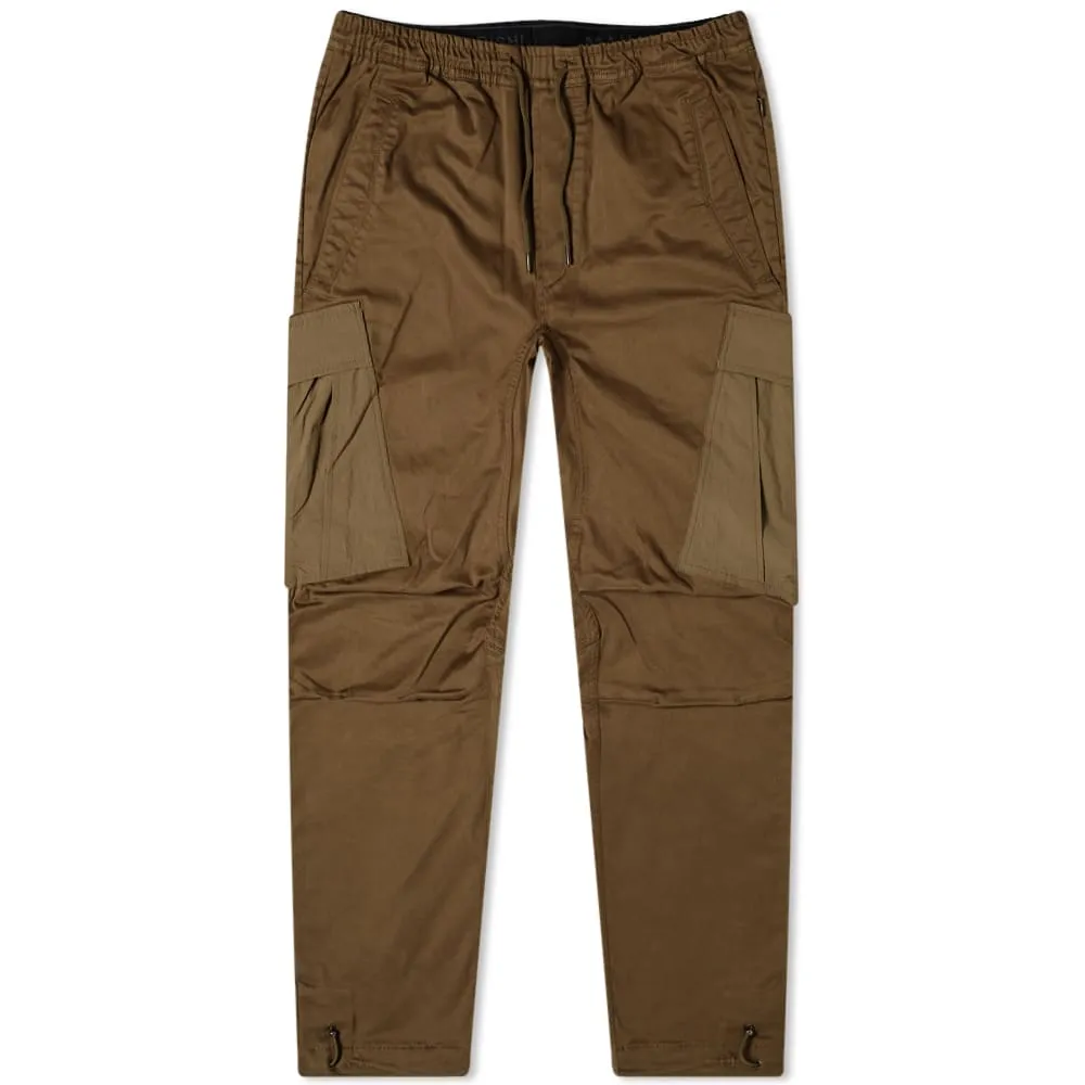 Maharishi Cellulose Cargo Track PantMaha Olive