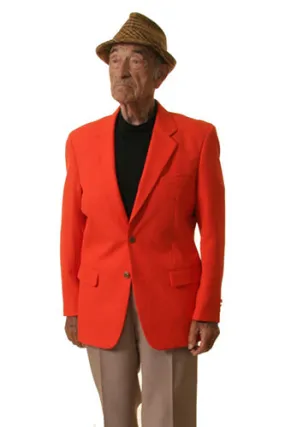 Men's Orange Blazer