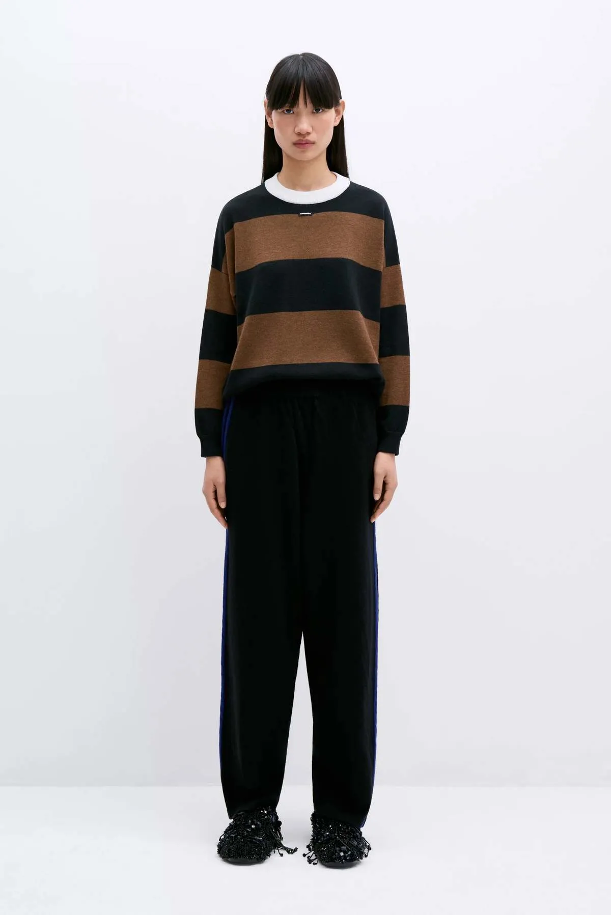 Merino Wool Striped Sweater