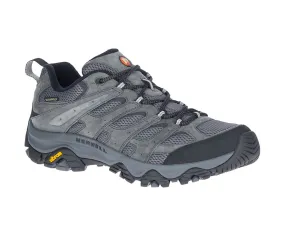 Merrell Mens Moab 3 Waterproof Low Hiker ***Wide Width***- Granite