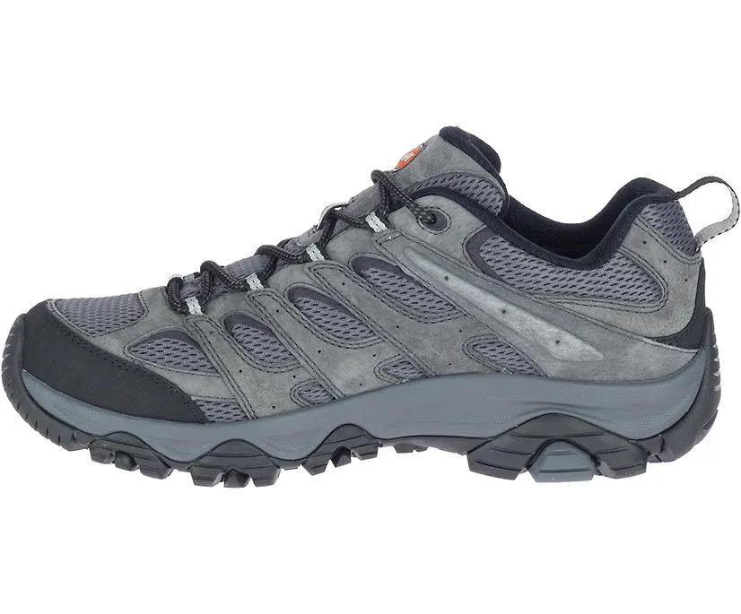 Merrell Mens Moab 3 Waterproof Low Hiker ***Wide Width***- Granite