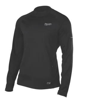 Milwaukee L4HBLB-301 4V Li-Ion RedLithium Long Sleeve Heated Base Layer Black Large 42" Chest - Bare - Screwfix