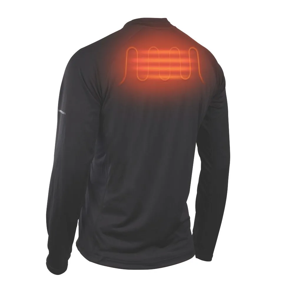 Milwaukee L4HBLB-301 4V Li-Ion RedLithium Long Sleeve Heated Base Layer Black Large 42" Chest - Bare - Screwfix