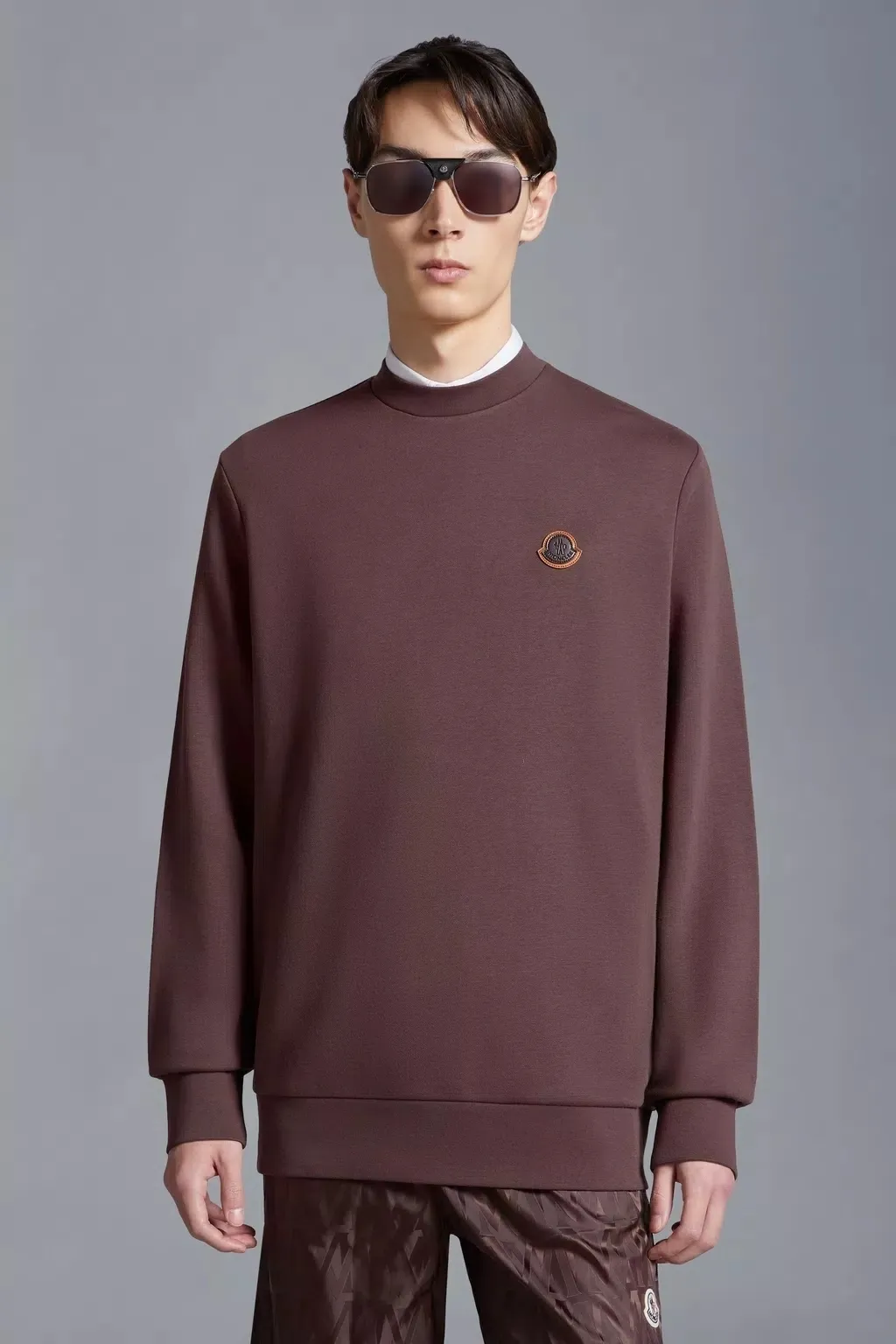 MONCLER  |Logo Patch Sweatshirt