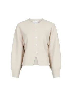 NEO NOIR CARDIGAN REX KNIT IVORY