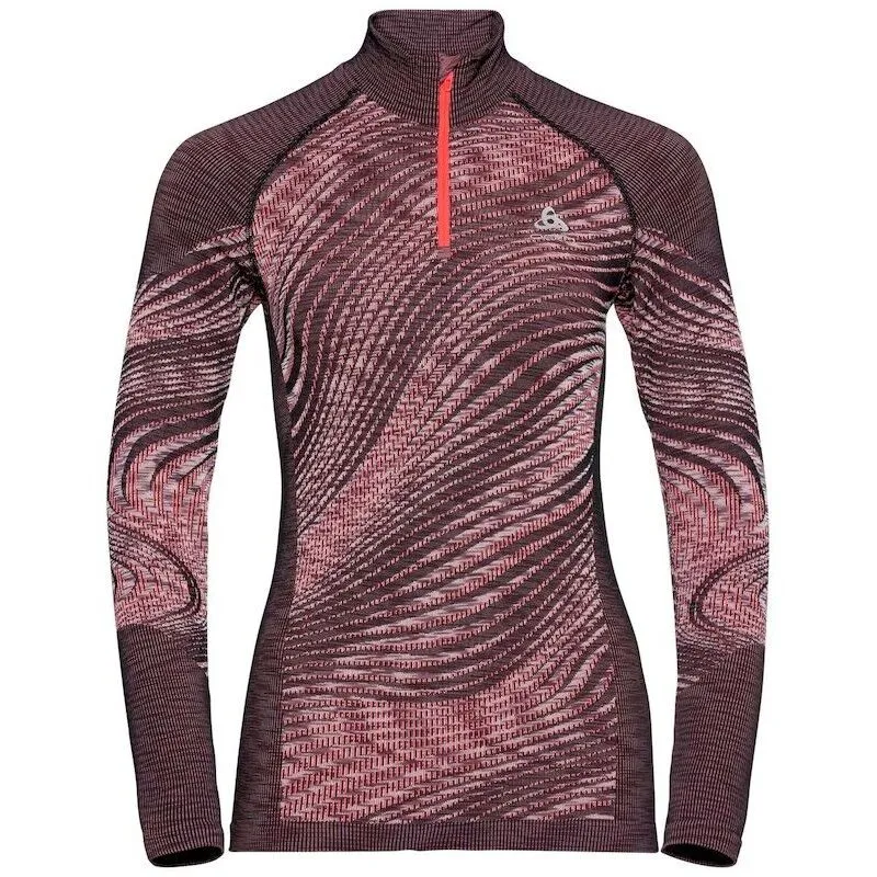 Odlo  Blackcomb Eco - Long Sleeve Base layer Top Zip - Donna