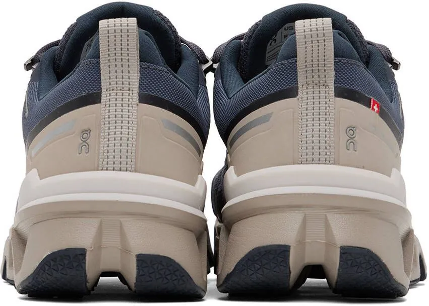 On Navy Cloudwander Waterproof Sneakers