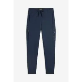 Pantaloni joggers con zip laterali uomo Blu