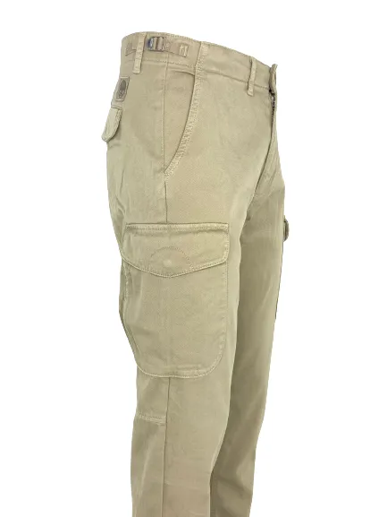 PANTALONI UOMO CARGO SABBIA