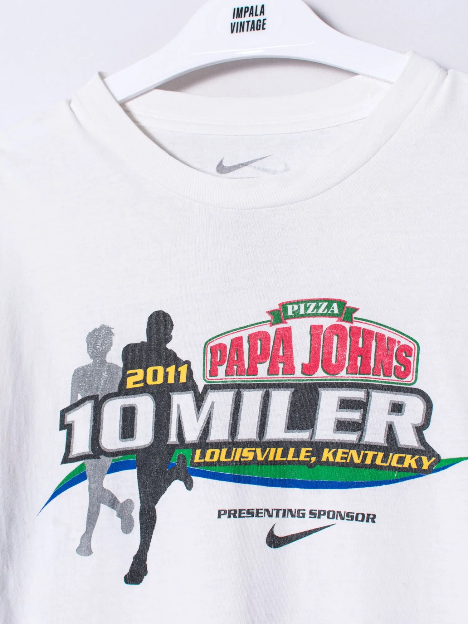 Papa Johns 10 Miler 2011 Nike Cotton Tee