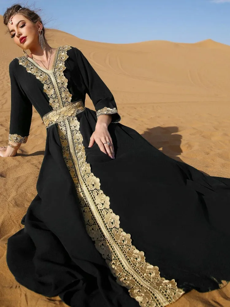 Party Long Dress Morocco Kaftan