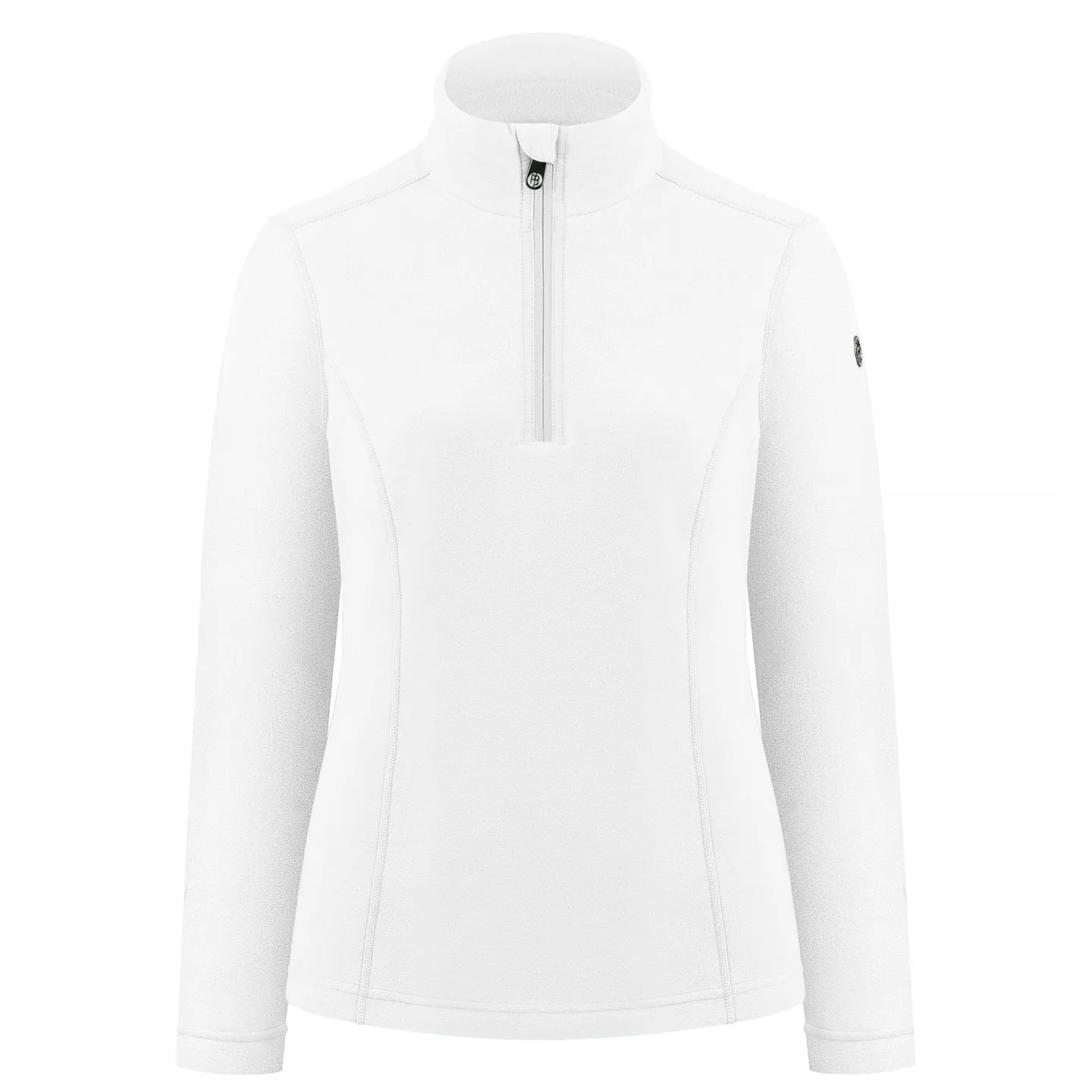 Poivre Blanc Microfleece Ski Base Layer in White