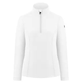 Poivre Blanc Microfleece Ski Base Layer in White