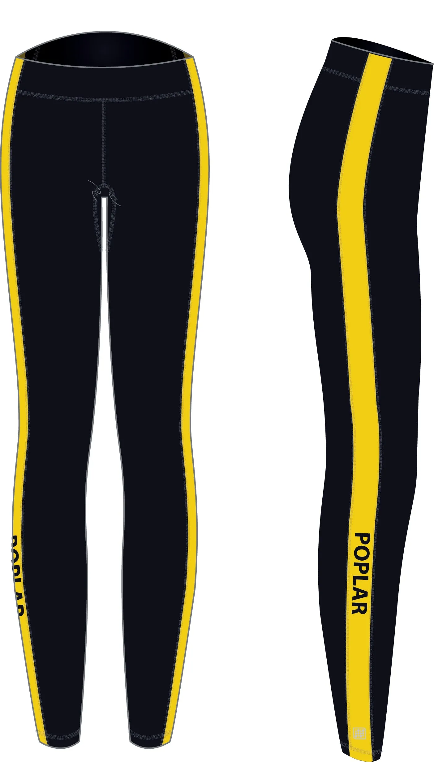 Poplar and Blackwall RC Men's Rowing Legging