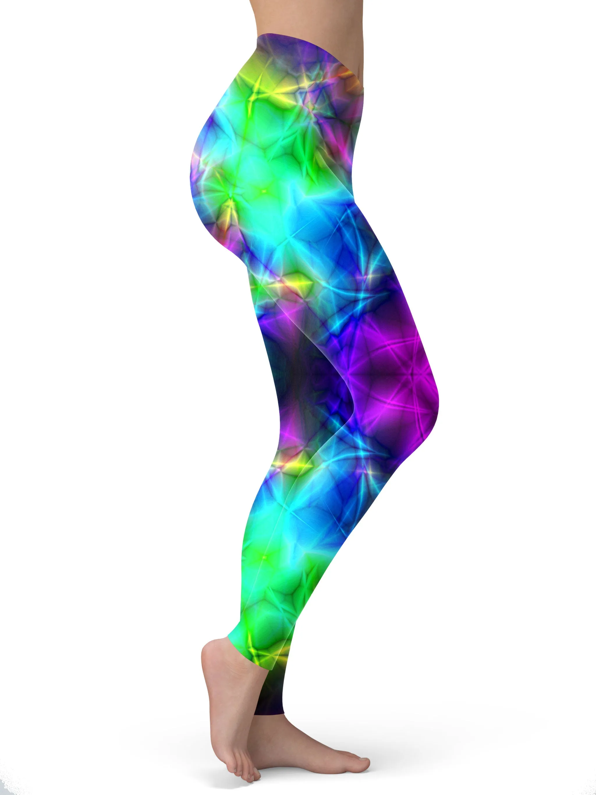 Psyched Mixed Dimension Leggings