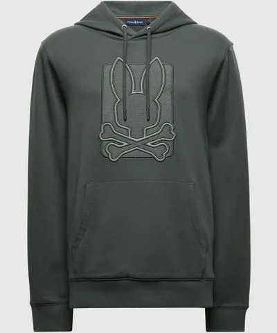 Psycho Bunny Men's Pierce Essential French Terry Hoodie 022 URBAN CHIC /