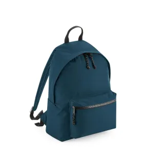 Recycled backpack one size petrol Bagbase