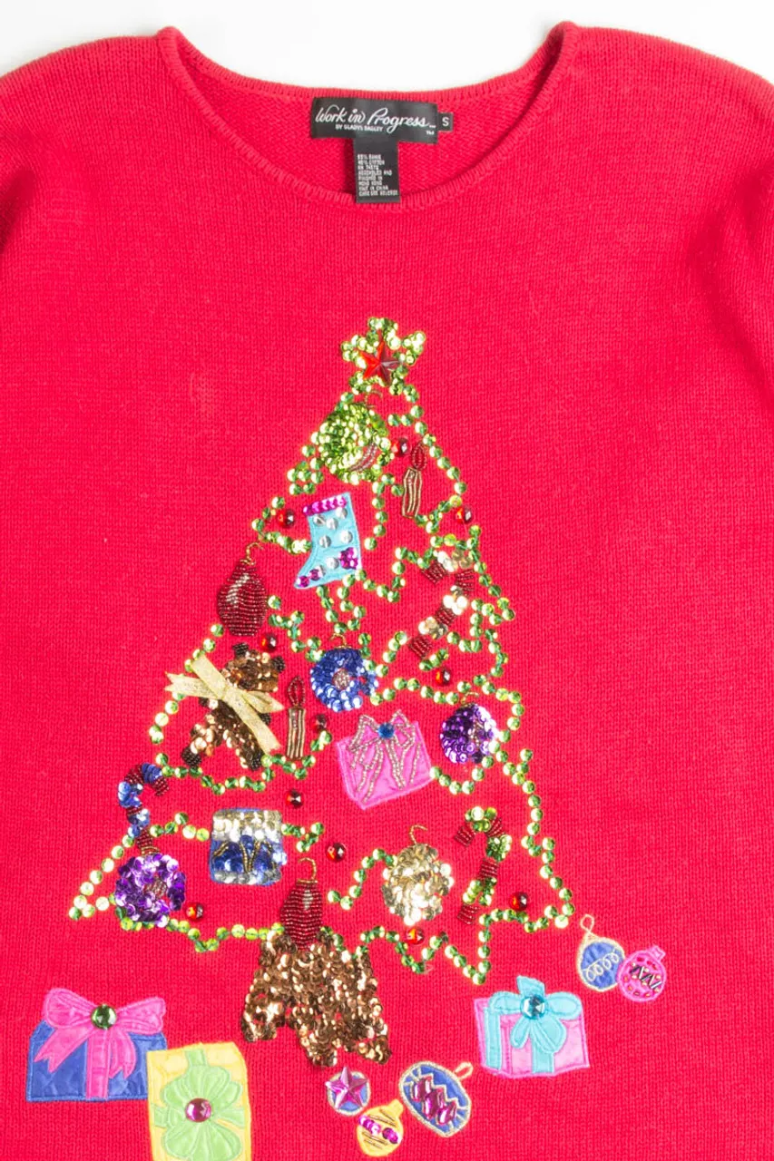 Red Ugly Christmas Pullover 50264