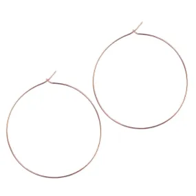 Rose Gold Perfect Hoops