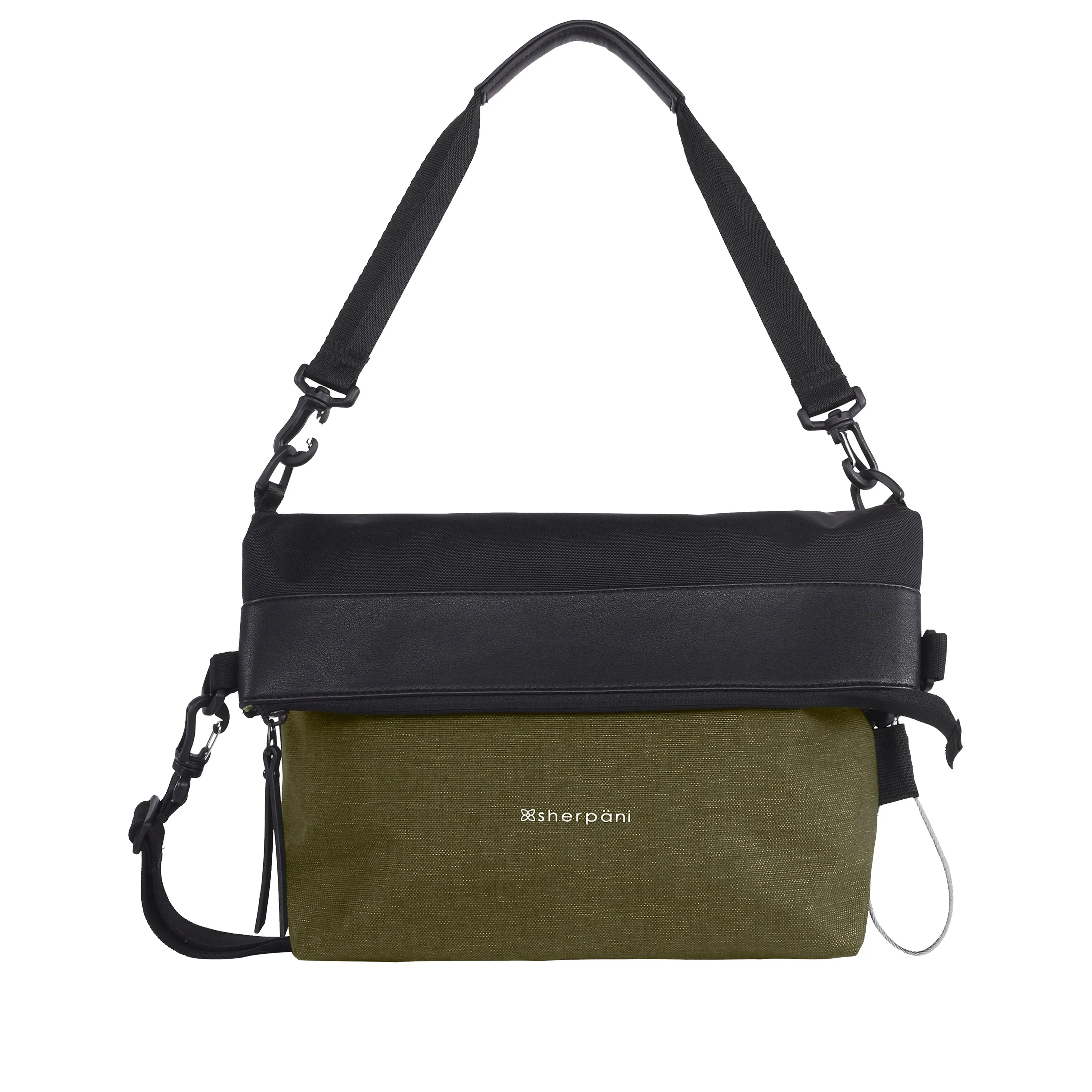 Sherpani Vale AT Convertible Travel Crossbody/Shoulder Bag loden