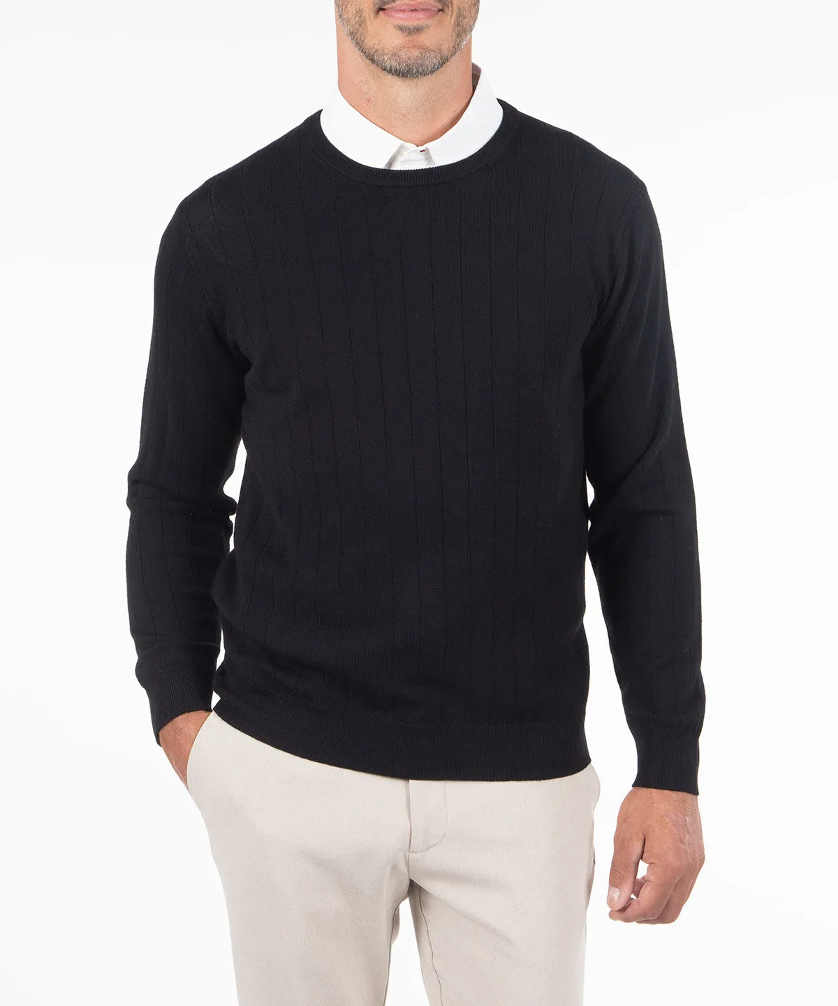 Signature Merino Crew Neck Pullover