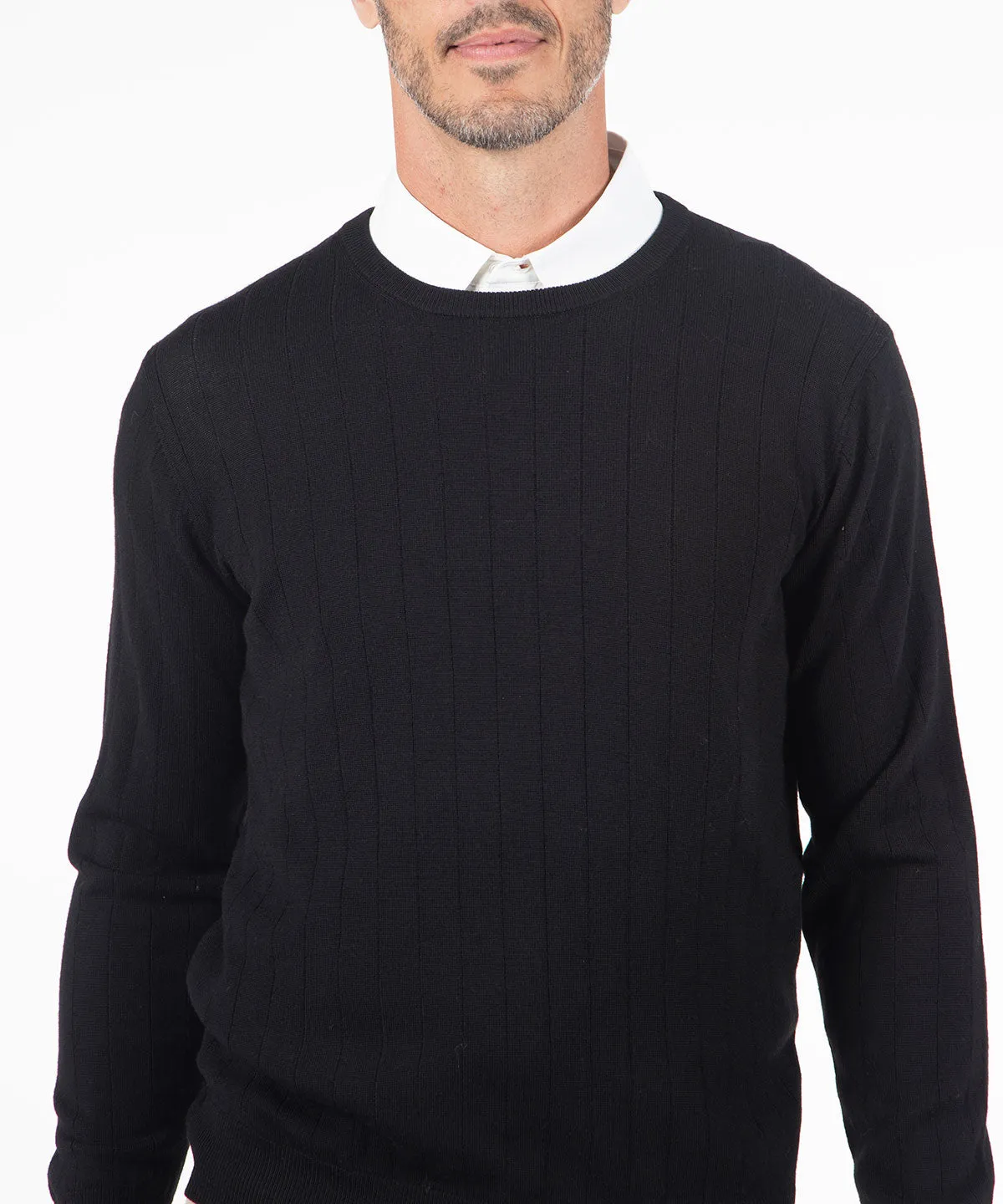 Signature Merino Crew Neck Pullover