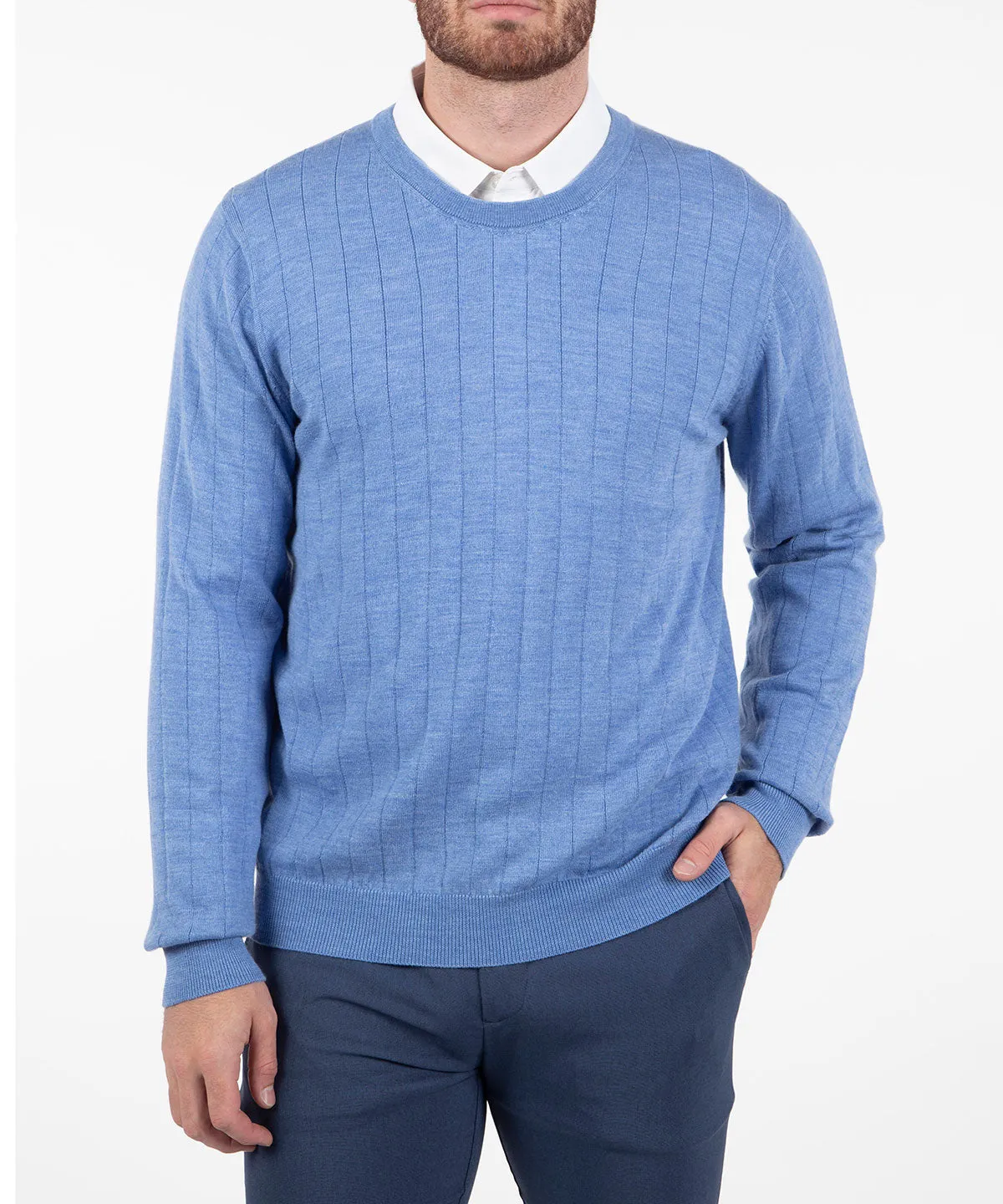 Signature Merino Crew Neck Pullover