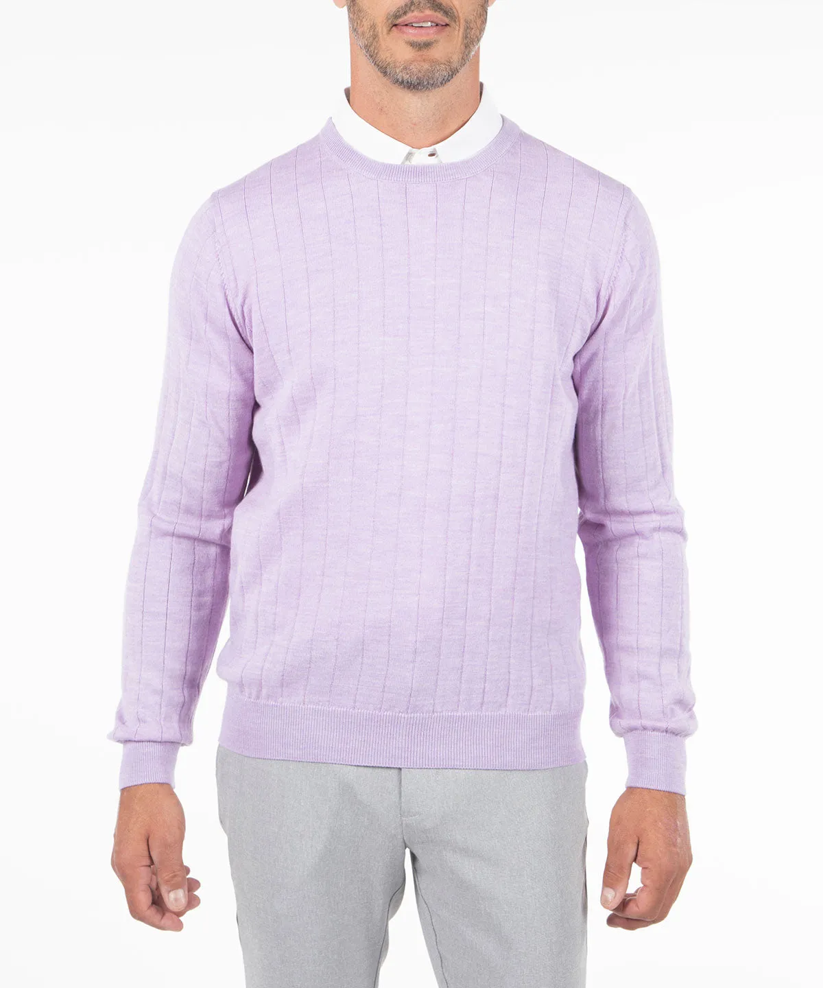 Signature Merino Crew Neck Pullover