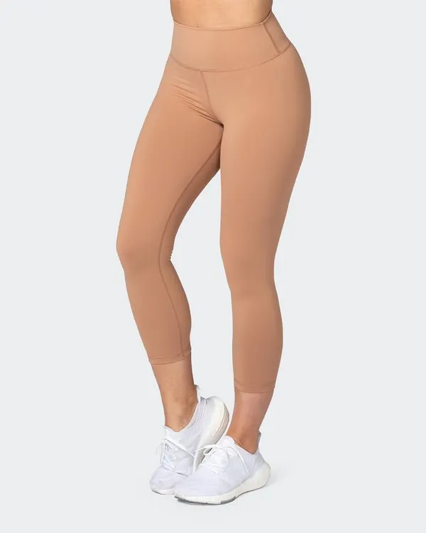 Signature Scrunch 7/8 Leggings - Cashew