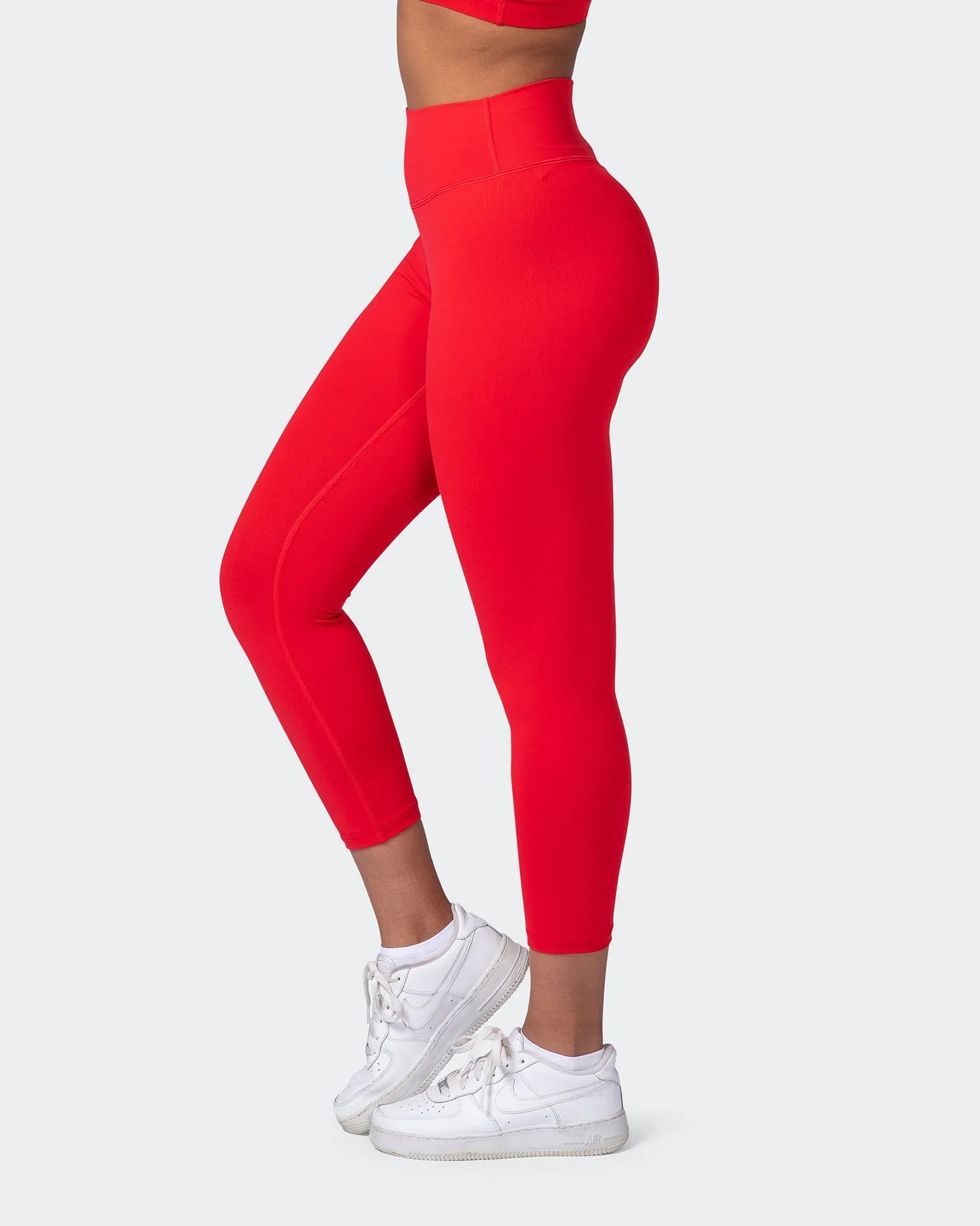 Signature Scrunch 7/8 Leggings -Poppy