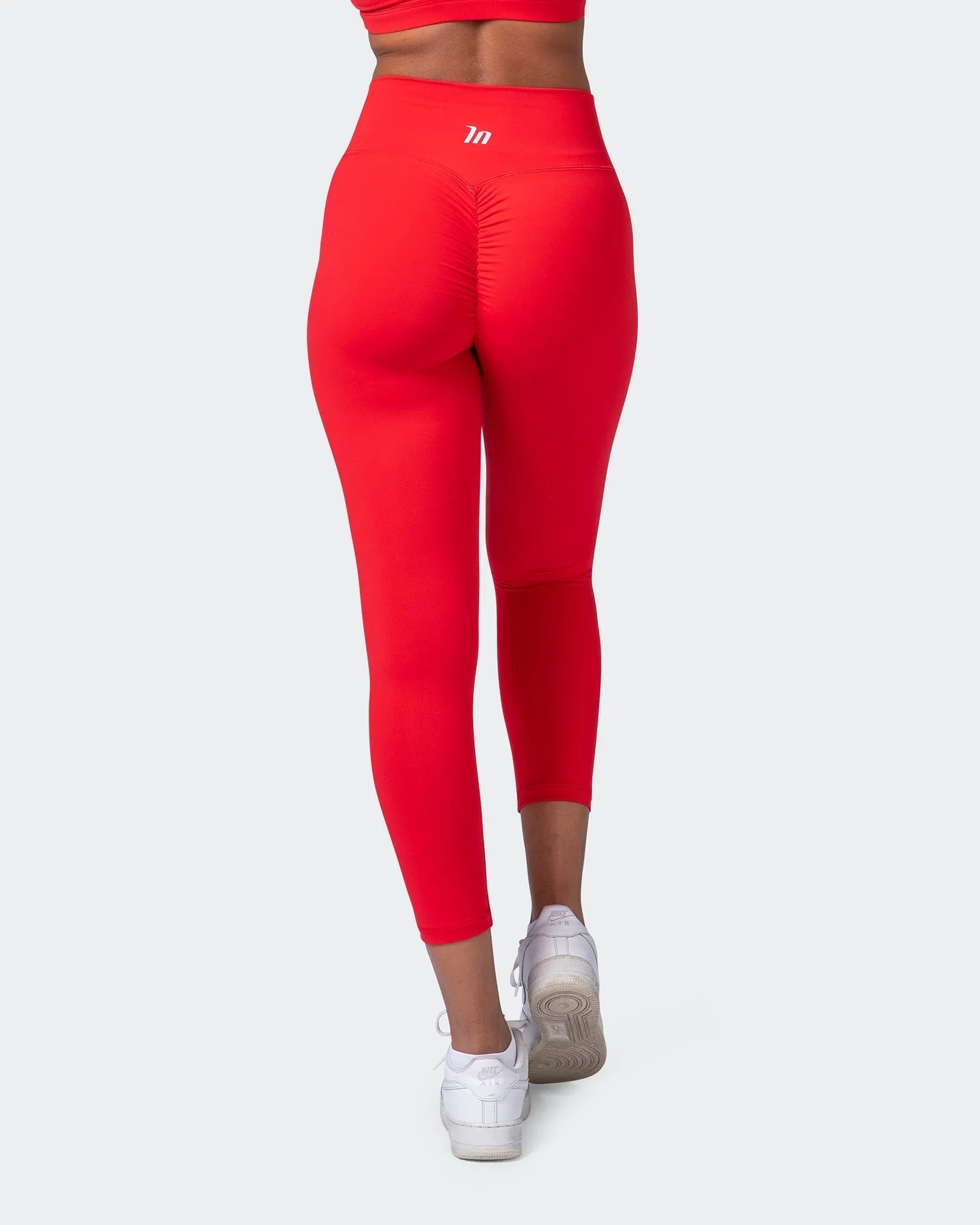 Signature Scrunch 7/8 Leggings -Poppy