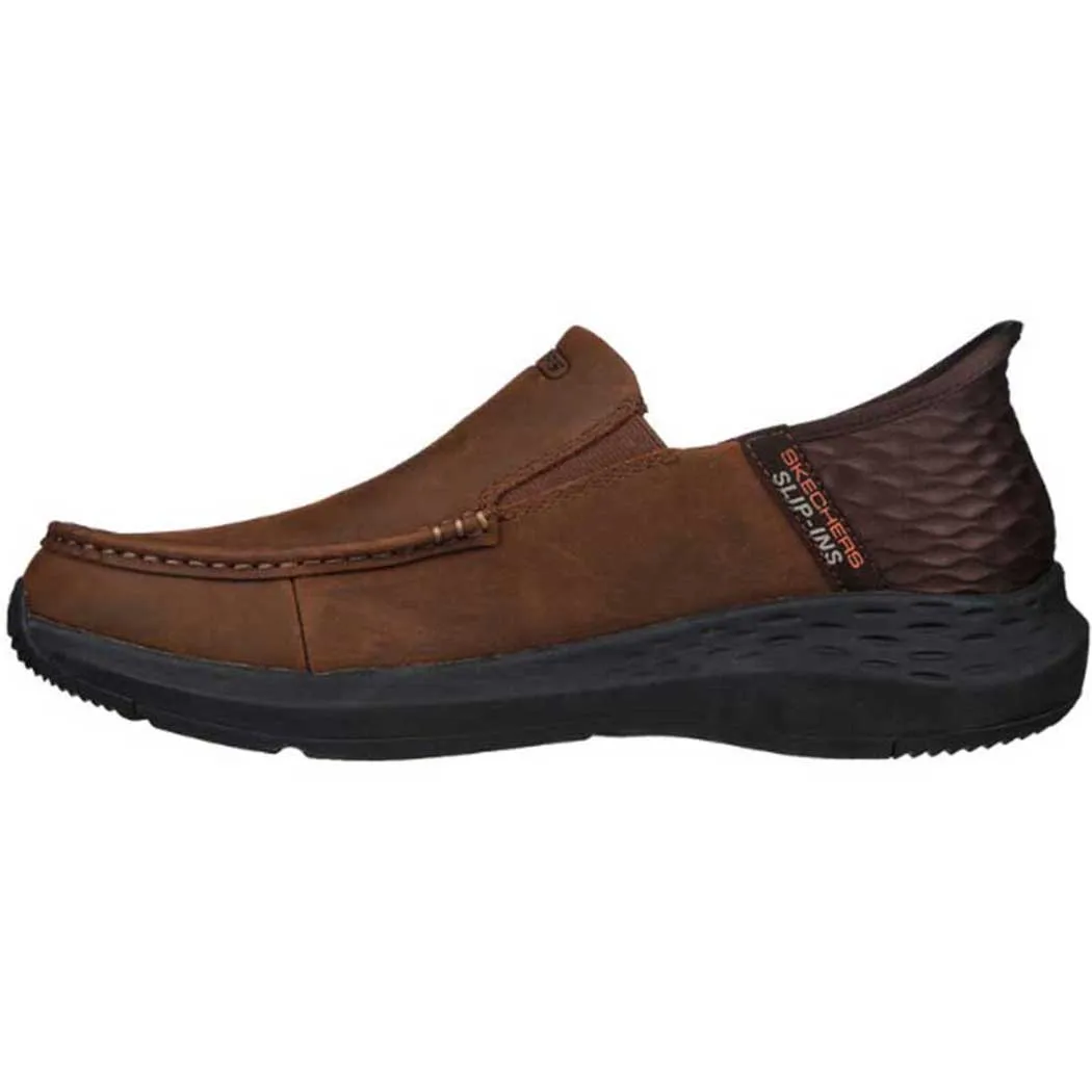 Skechers Slip-Ins: Parson-Oswin Chocolate/ Dark Brown (Men's)