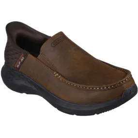 Skechers Slip-Ins: Parson-Oswin Chocolate/ Dark Brown (Men's)