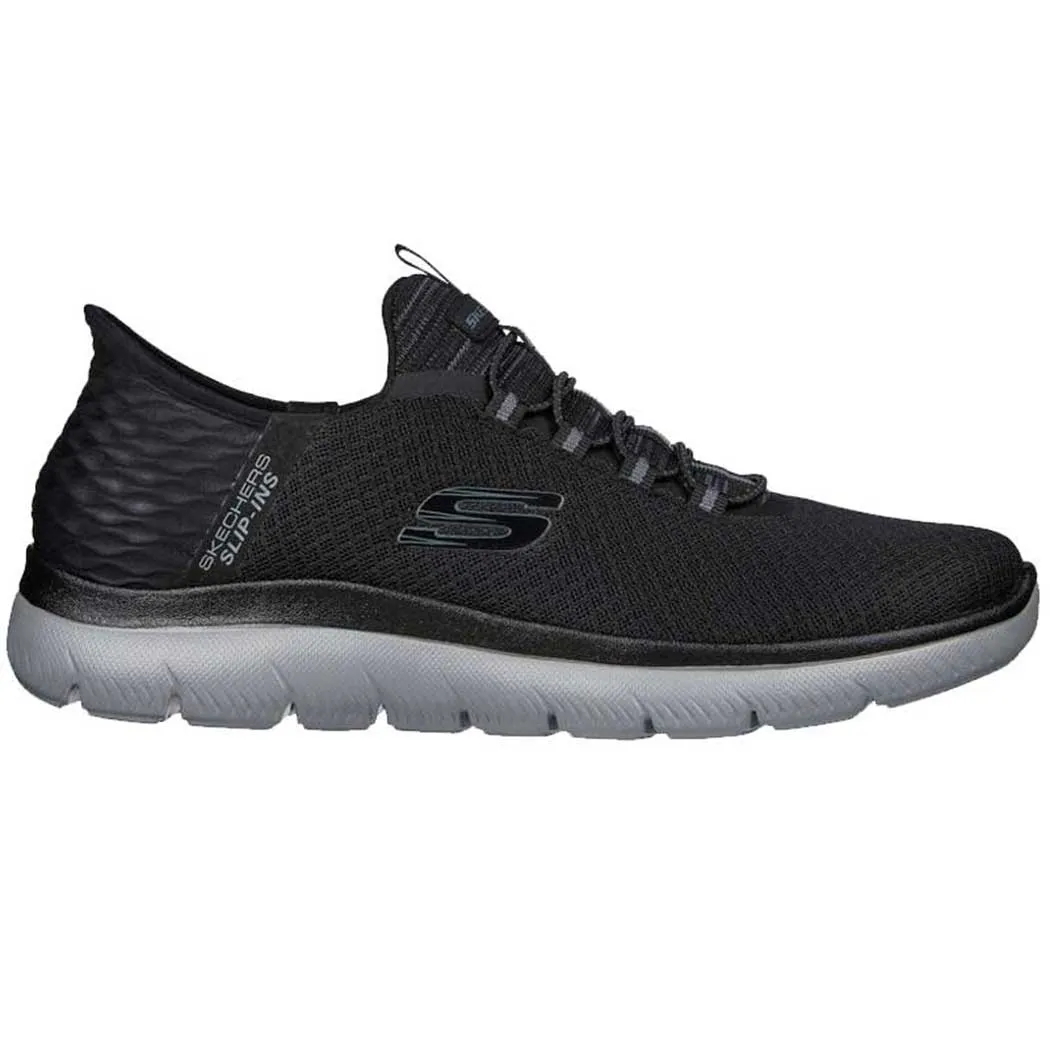 Skechers Slip-Ins: Summits - High Range Black/ Charcoal (Men's)