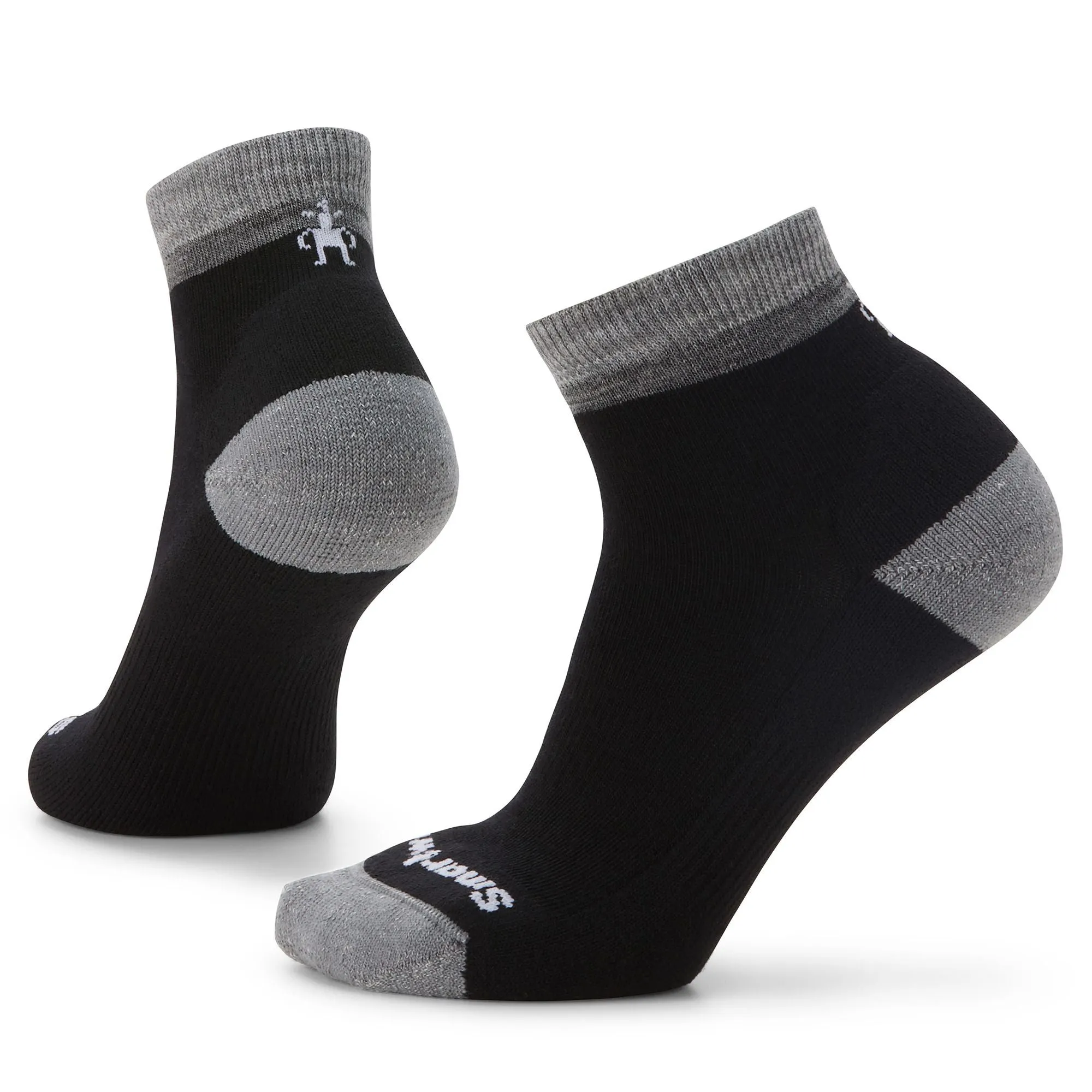 Smartwool Everyday Top Stripe Ankle Socks In Black