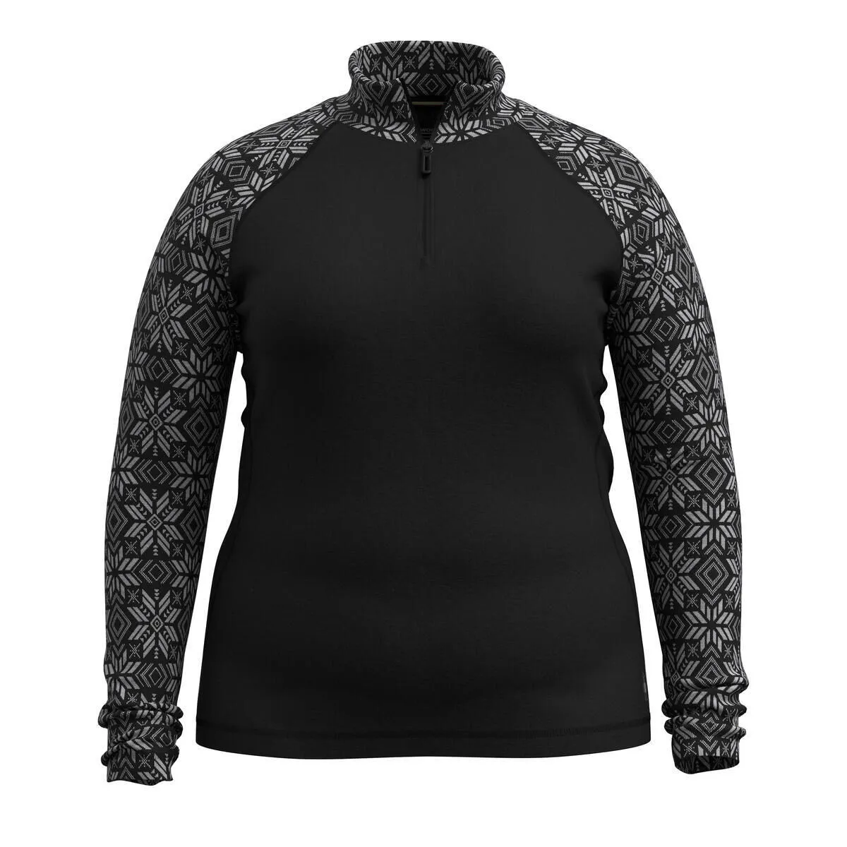 SmartWool Women's Classic Thermal Merino 1/4-Zip Base Layer Top Plus