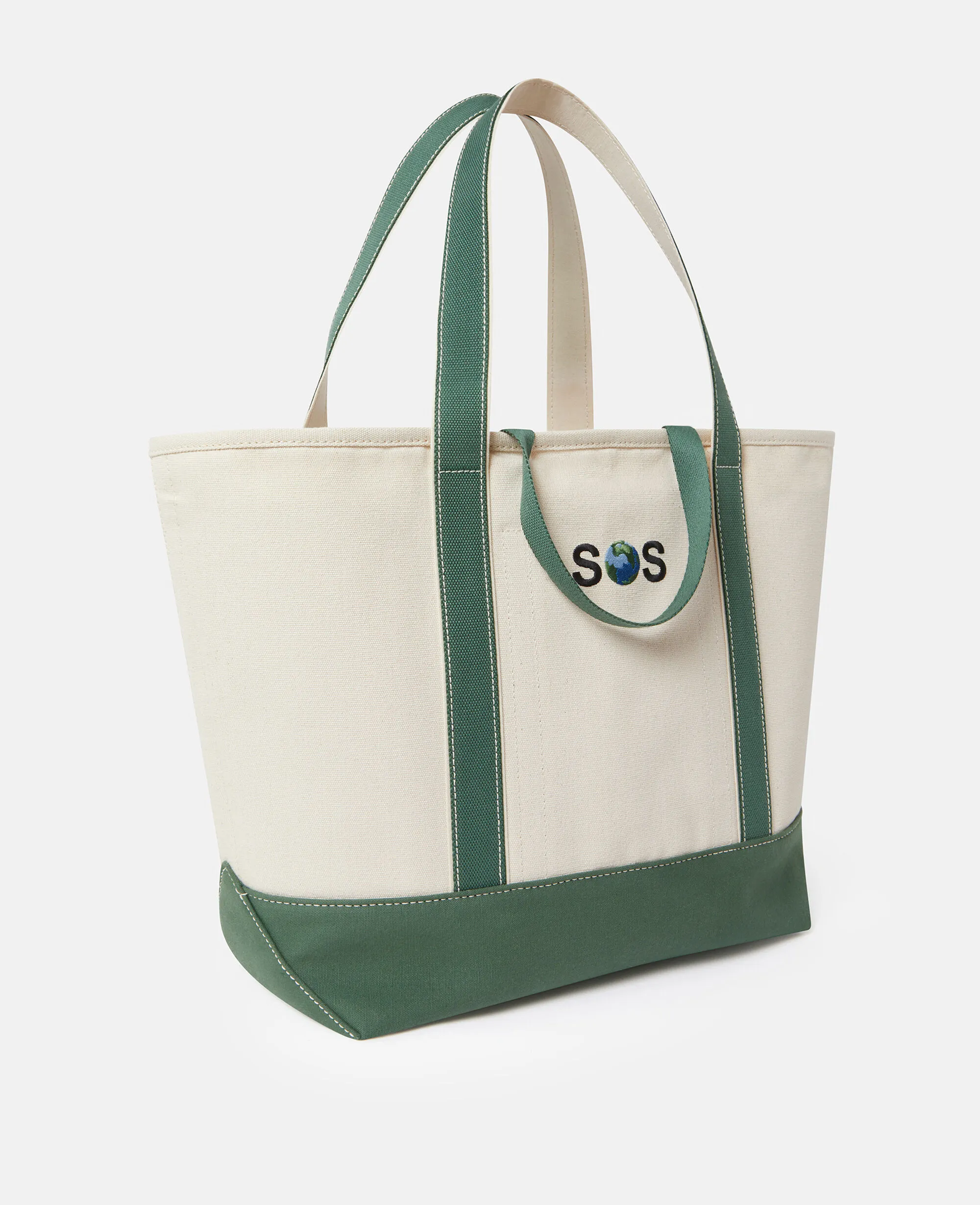 SOS Embroidered Large Tote Bag