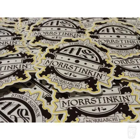 Stinkin Slumrok x Morriarchi 'Morrstinkin EP' (Limited Edition Clear 12 Vinyl)