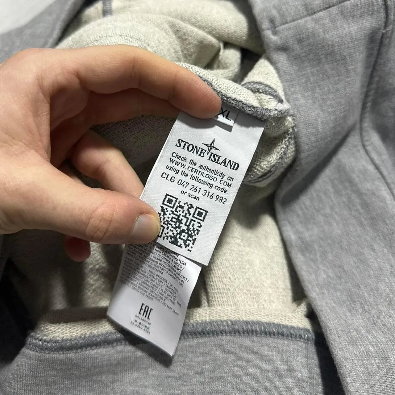 Stone Island Backprint Pullover Crewneck