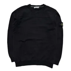 Stone Island Black Pullover Crewneck