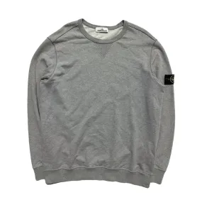 Stone Island Grey Pullover Crewneck