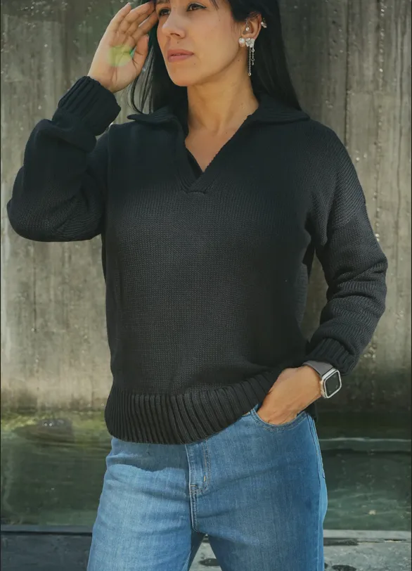 SWEATER MACEIO NEGRO