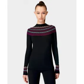 Sweaty Betty  Merino Fairisle Base Layer Top - Intimo - Donna