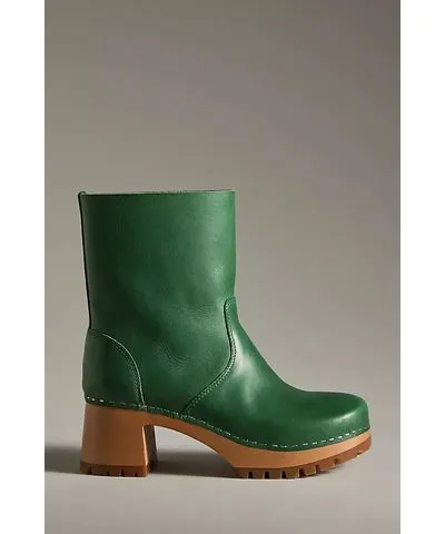 Swedish Hasbeens Plain Ankle Boots