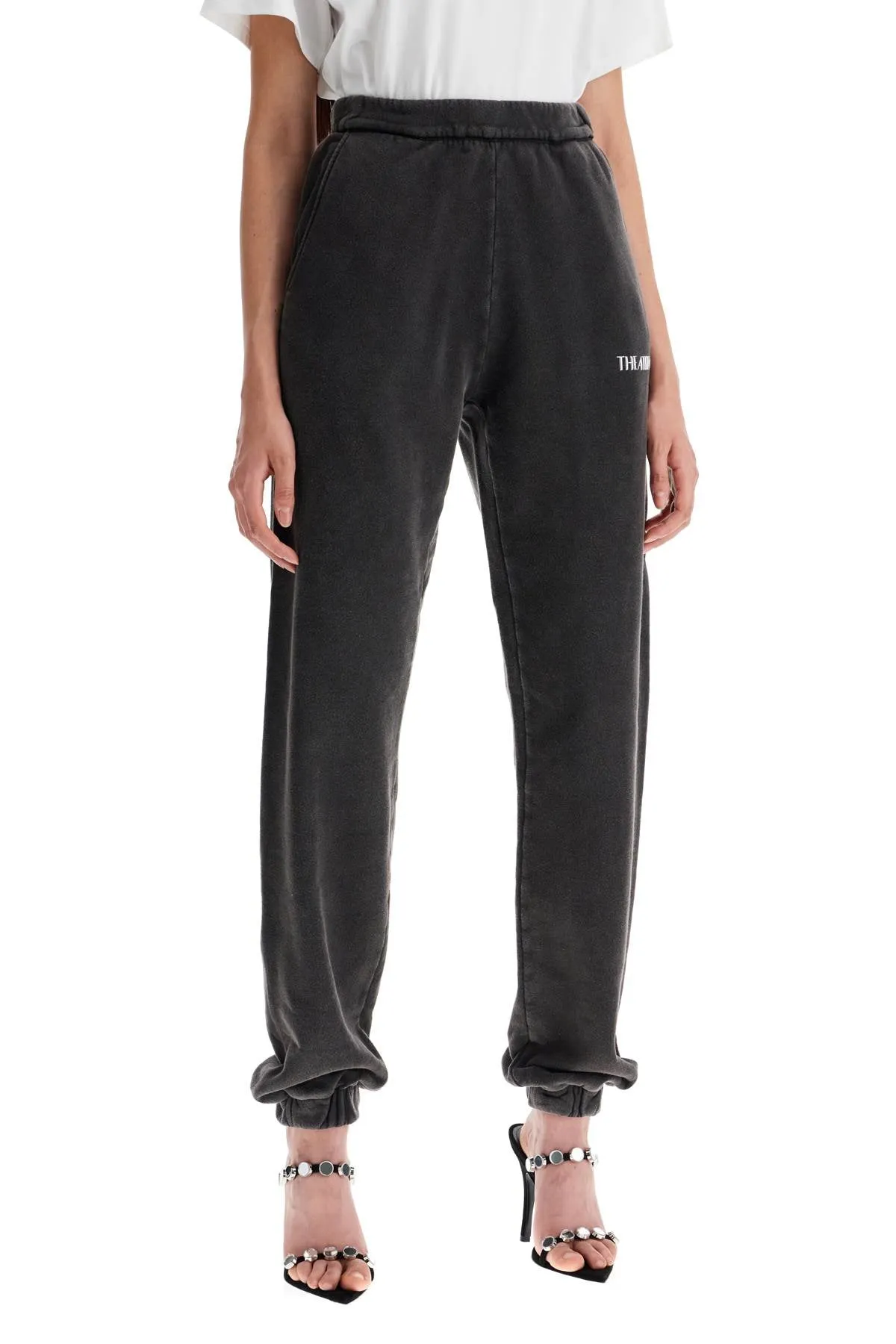 The Attico Penny Fleece Joggers For   Grey