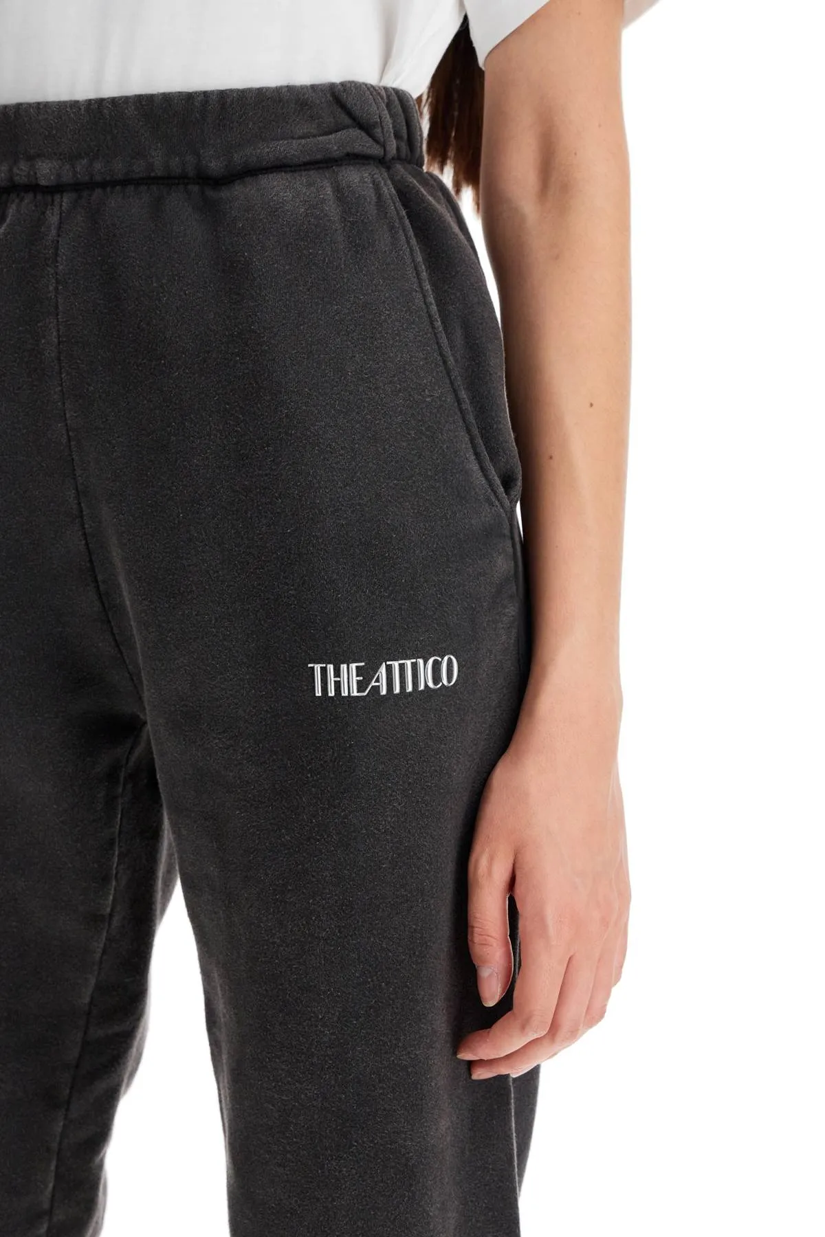 The Attico Penny Fleece Joggers For   Grey