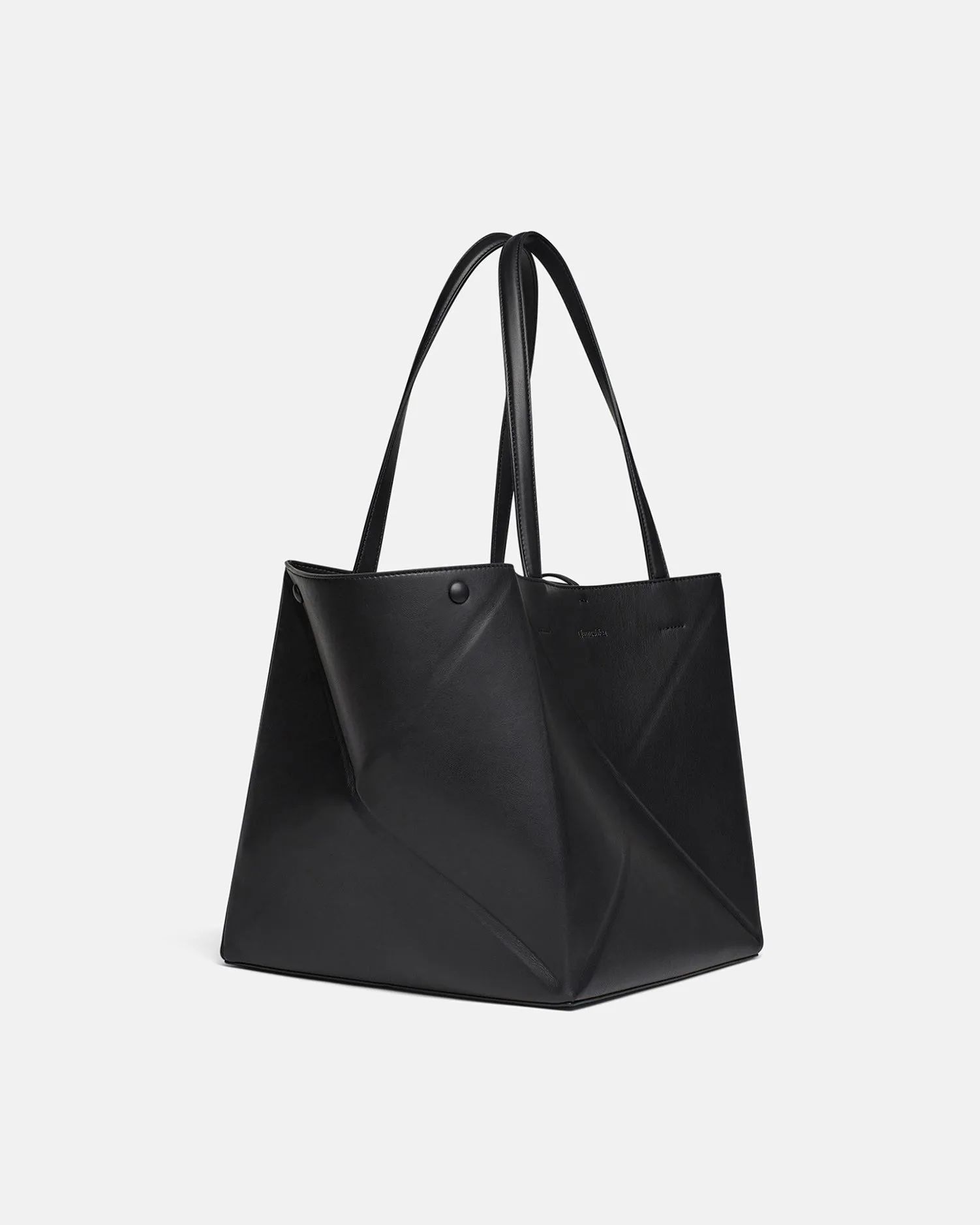 The Origami Tote - Alt-Nappa Tote - Black