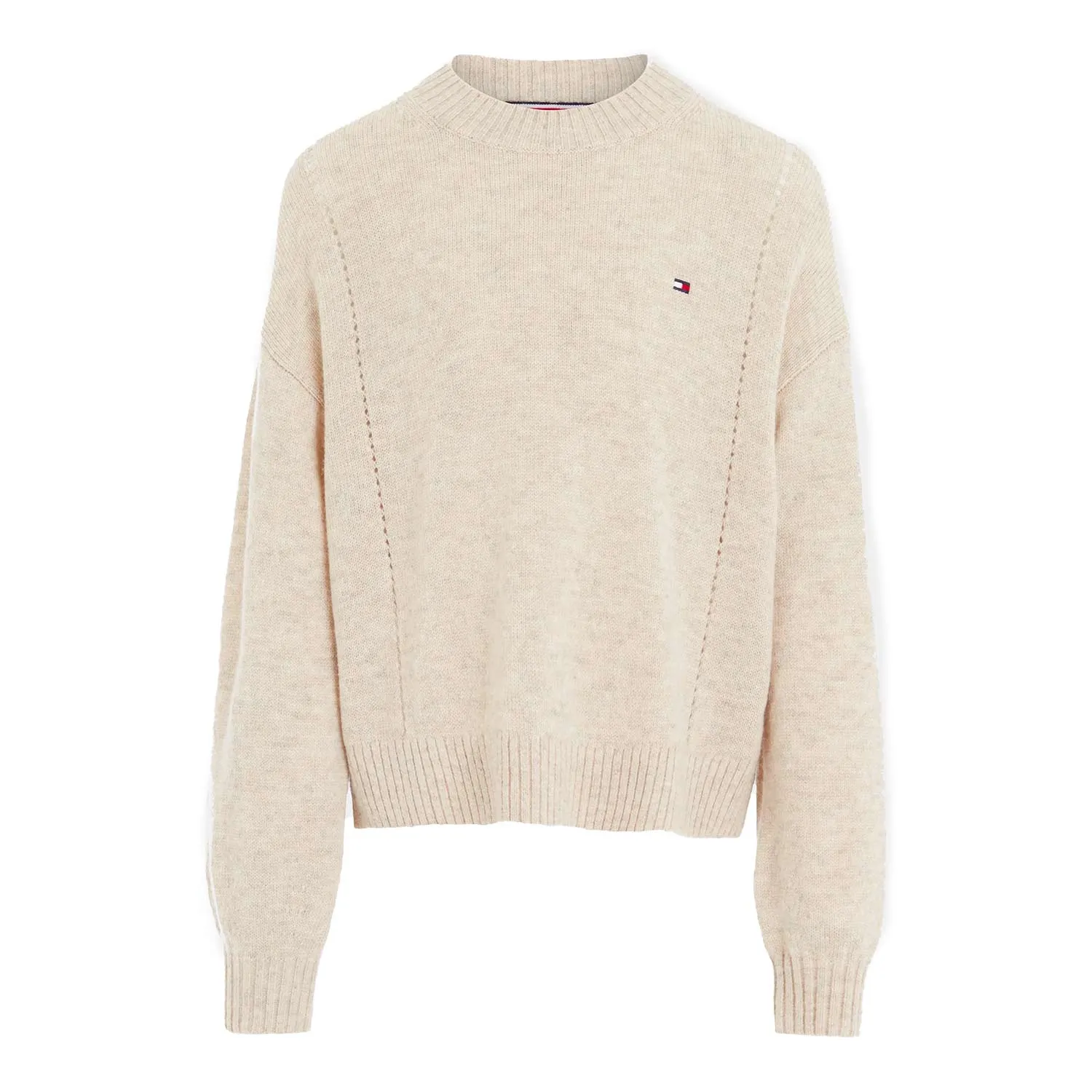 Tommy Hilfiger Essential Relaxed Fit Wool Pullover